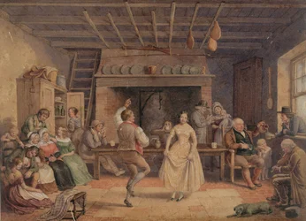 Tanz in der Bauernküche